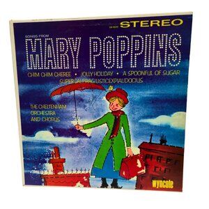 Vintage 1964 Mary Poppins: The Cheltenham Orchestra And Chorus Vinyl LP